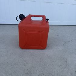 Vintage 5 Gallon Gas Tank By Reliance 