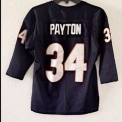Chicago Bears Walter Payton #34 Throwback Jersey Youth Small 