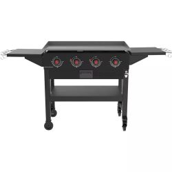  Coleman 4-Burner Cookout Outdoor Flat Top Gas Griddle
