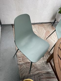 Green Chairs 2set
