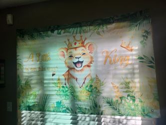 Backdrop for babyshower