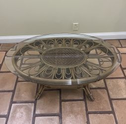 Glass Top Table