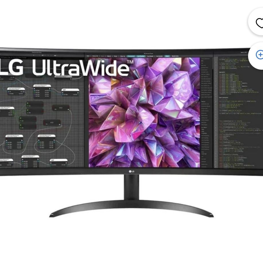 LG 34WQ60C-B 34" 21:9 Curved UltraWide QHD IPS Computer Monitor