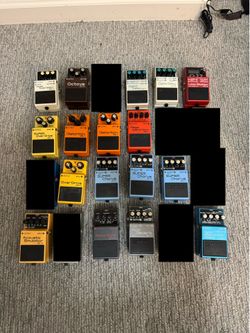 Boss Guitar Pedals