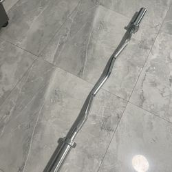 Cash only no Zelle new ez curl bar barbell for Olympic weights plates have other items check my page