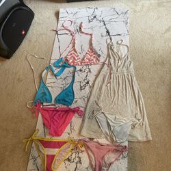 XS Swim Items/ Bikini/ Shorts/ Dress Cover Ups. All For 15