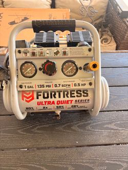 Fortress super quite air compressor