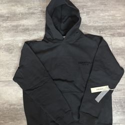 Fear of God Essentials Hoodies (SS22) Color: Stretch Limo (Black)