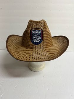 San Diego FC Promotional Straw Cowboy Hat