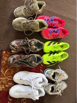 Shai’s, Nikes, Addis, And off whites for sale
