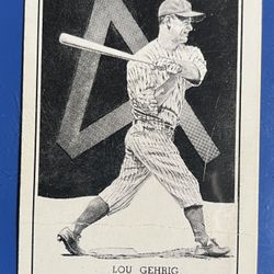 Lou Gehrig 1950 Vintage Baseball Card 