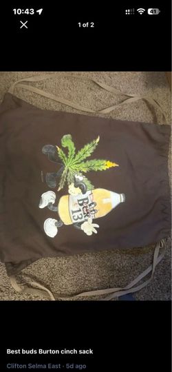 Graphic Cinch Sack Drawstring Bag