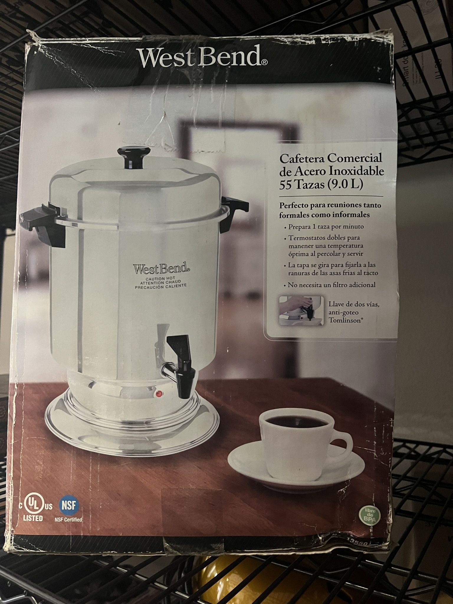West Bend Commercial Coffee Maker