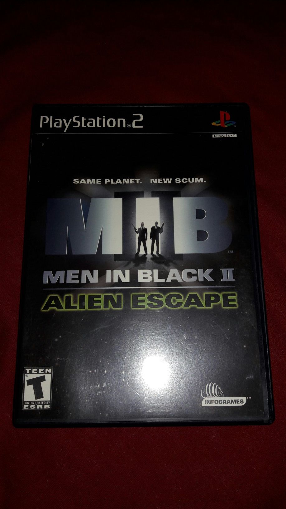 Men in Black 2 Alien Escape Playstation 2 PS2 Game