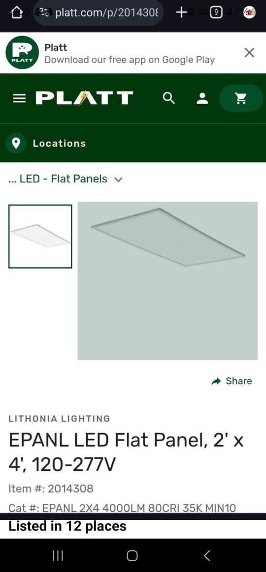 LED Panel Light