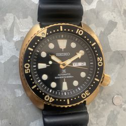Seiko Prospex Gold “Turtle” divers watch SRPC44 for Sale in New York, NY -  OfferUp