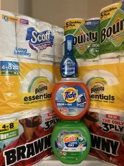 Household Bundle Brawny/Bounty/Scott