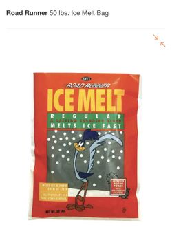 Road runner ice melt
