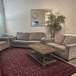 Ashley 3 Piece Couch Set 