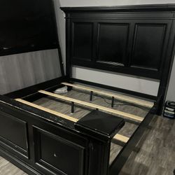 eastern king bed  frame 