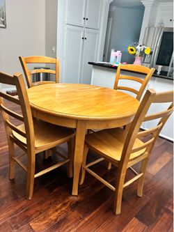 Dinning table and chairs