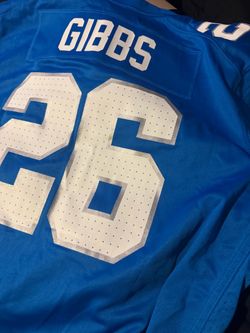 Detroit lions gibbs 2xl jersey