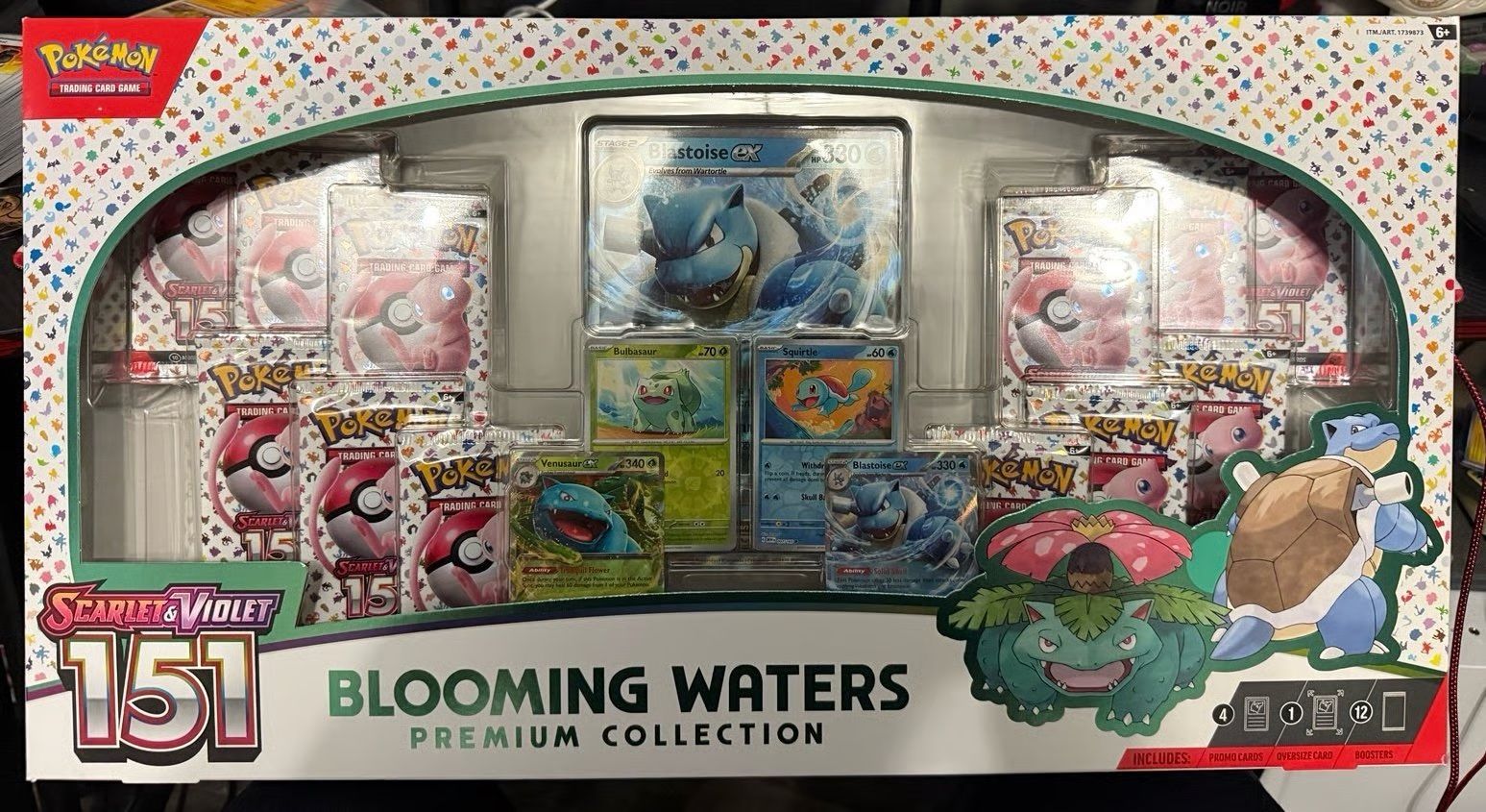 Pokemon 151 Blooming Waters Premium Collection