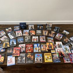 HUGE Assortment of Blu ray Movies and DVD’S