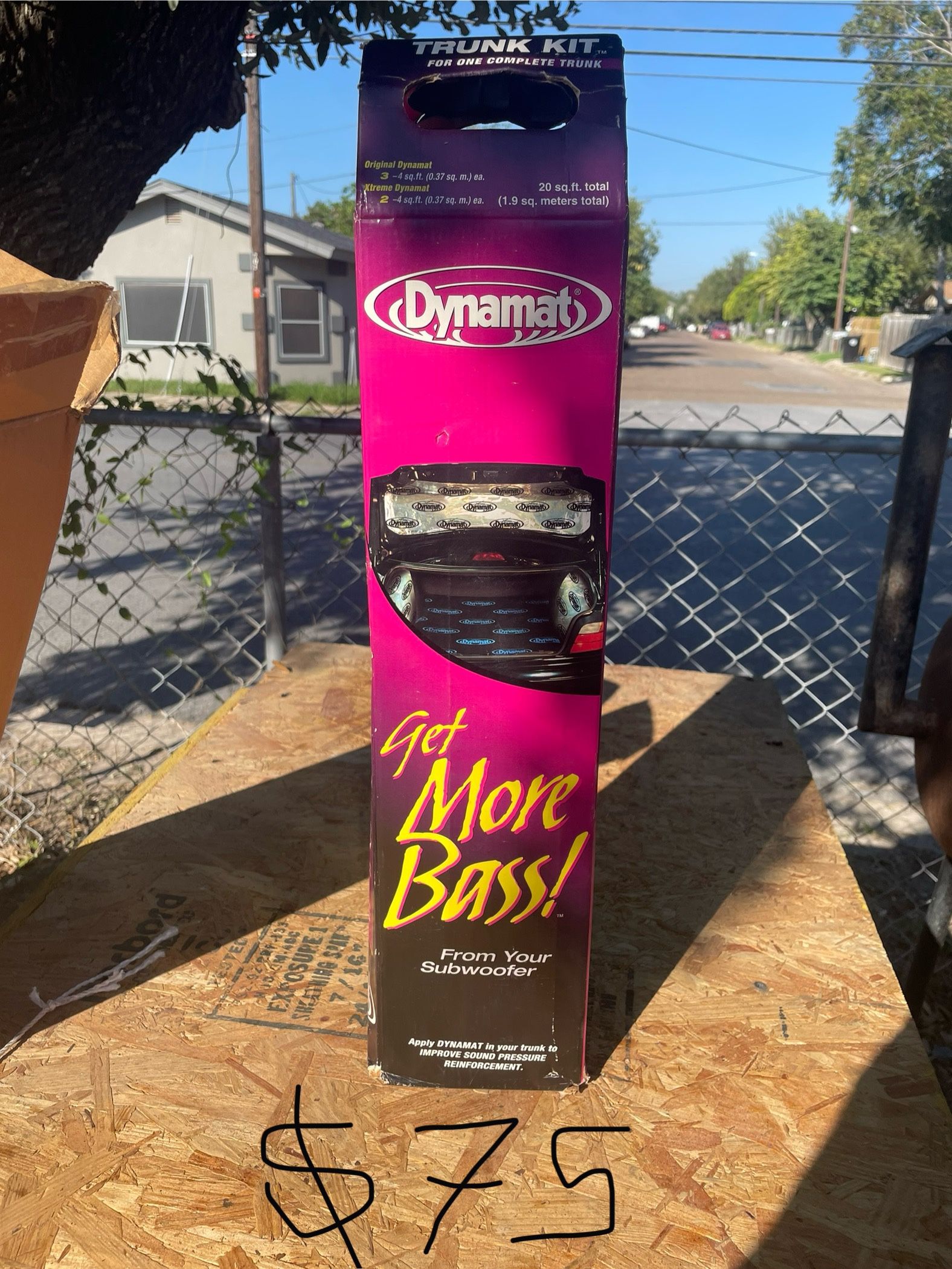 Dynamat (for Subwoofer Systems)