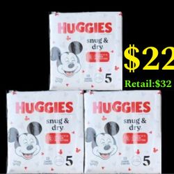 Huggies Diapers Size 5