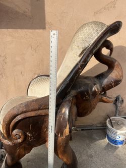 Solid Wood (2) Pieces