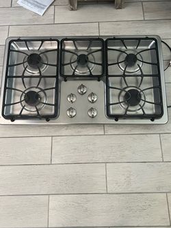 GE stove 36in