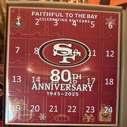 49ers Funko Pop Advent calendar 