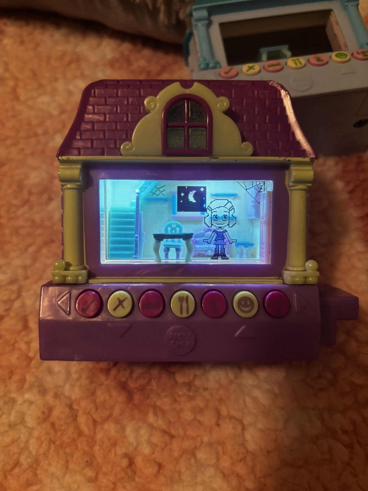 2 RARE VINTAGE MATTEL PIXEL CHIX HOUSES!
