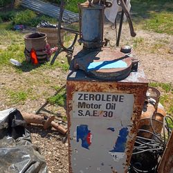 Old sa-30 oil pump made by zero lean perfect