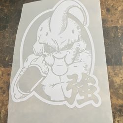 Buu Dragon Ball Z Vinyl Sticker