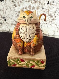 Jim Shore 2003 “Elijah” Cat Figurine