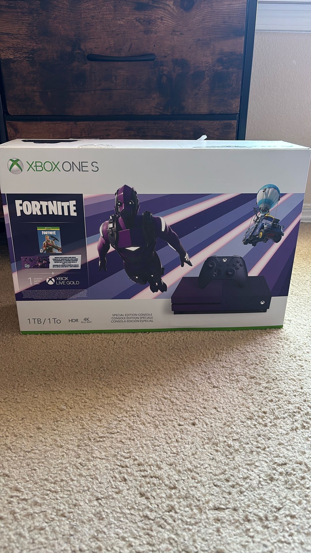 Xbox one S purple