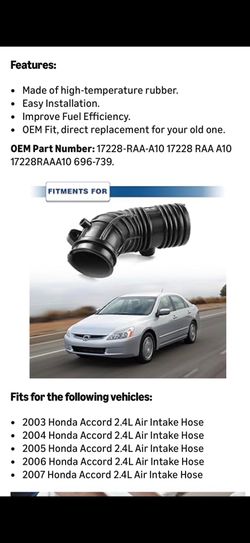 About A ABIGAIL Air Intake Hose/ Air Intake Tube/ Intake Duct/ Intake boot ABIGAIL Air