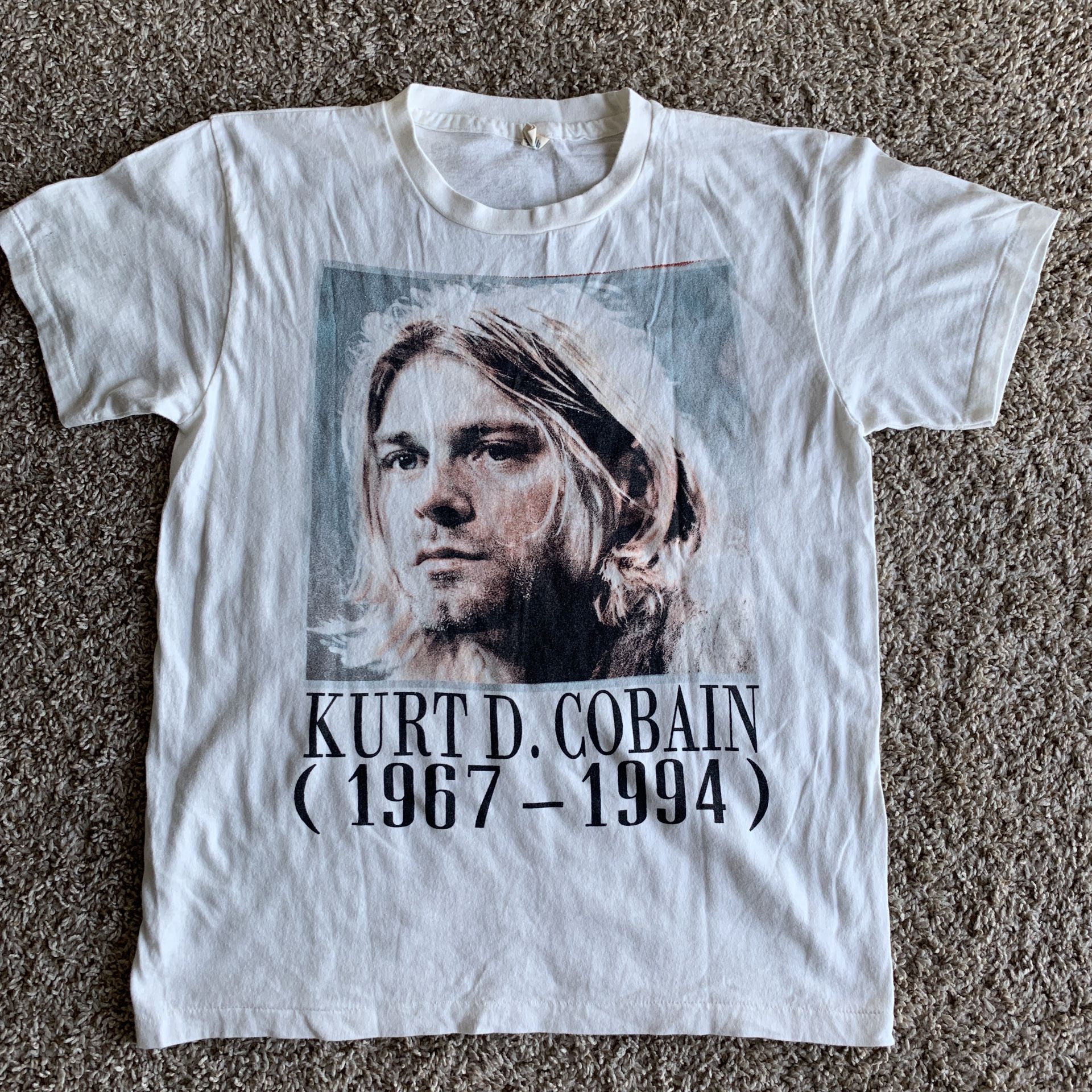 Nirvana Kurt Cobain Vintage T Shirt for Sale in Anaheim, CA - OfferUp