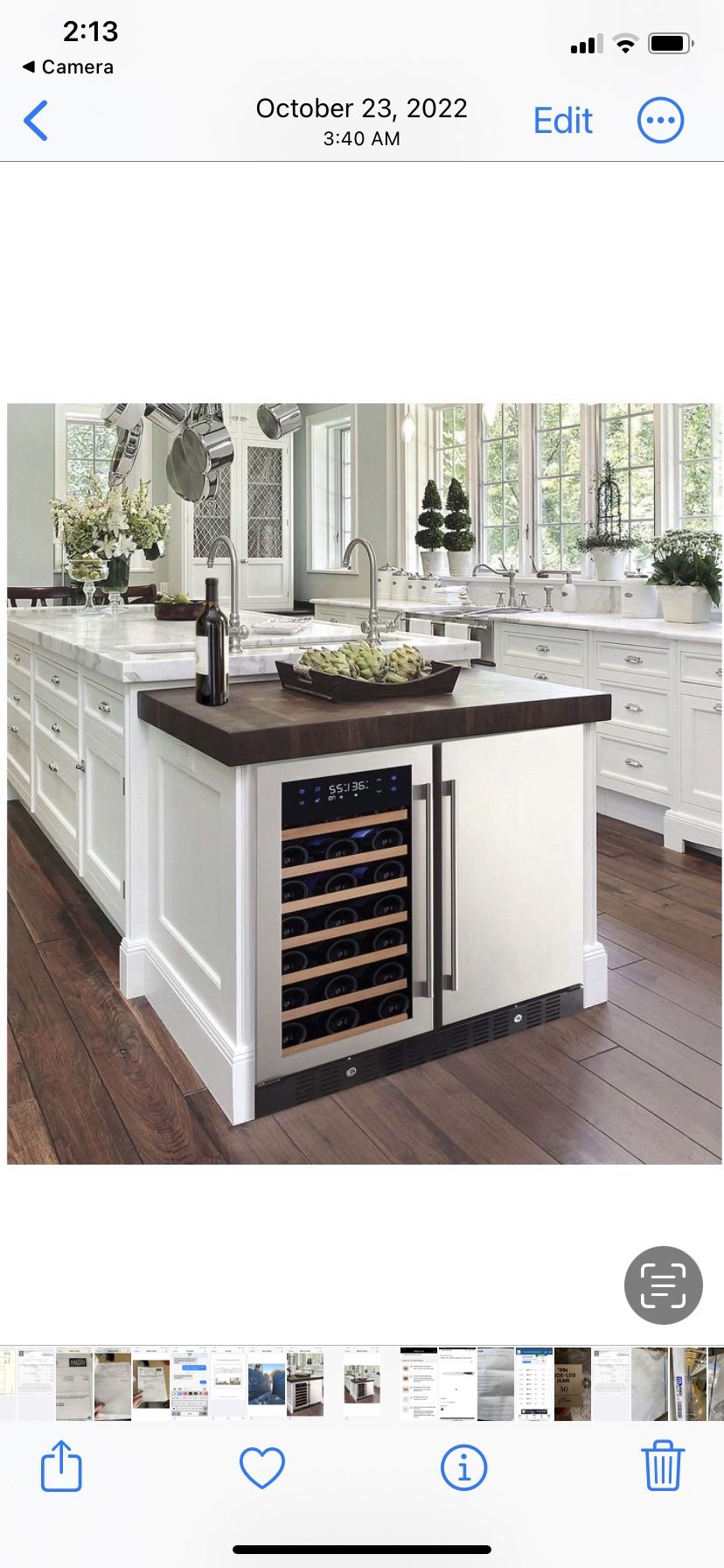 Brand New In Box Wine Fridge Stand Alone Or Under Counter