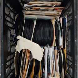 Real Grab Bag Whole Crate Of 45s 7" Singles Mixed Genres