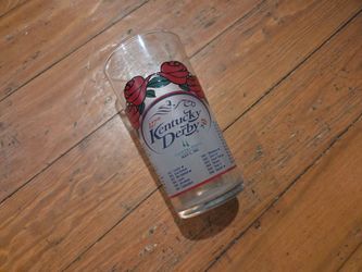 (4) Rose Kentucky Derby Glass Set