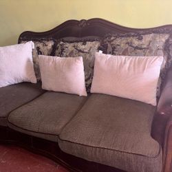 2 Brown Couches