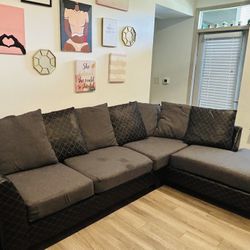 L Shaped Sectional Couch 