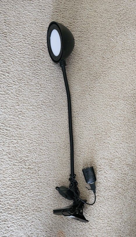 Flexible Black Desk Lamp