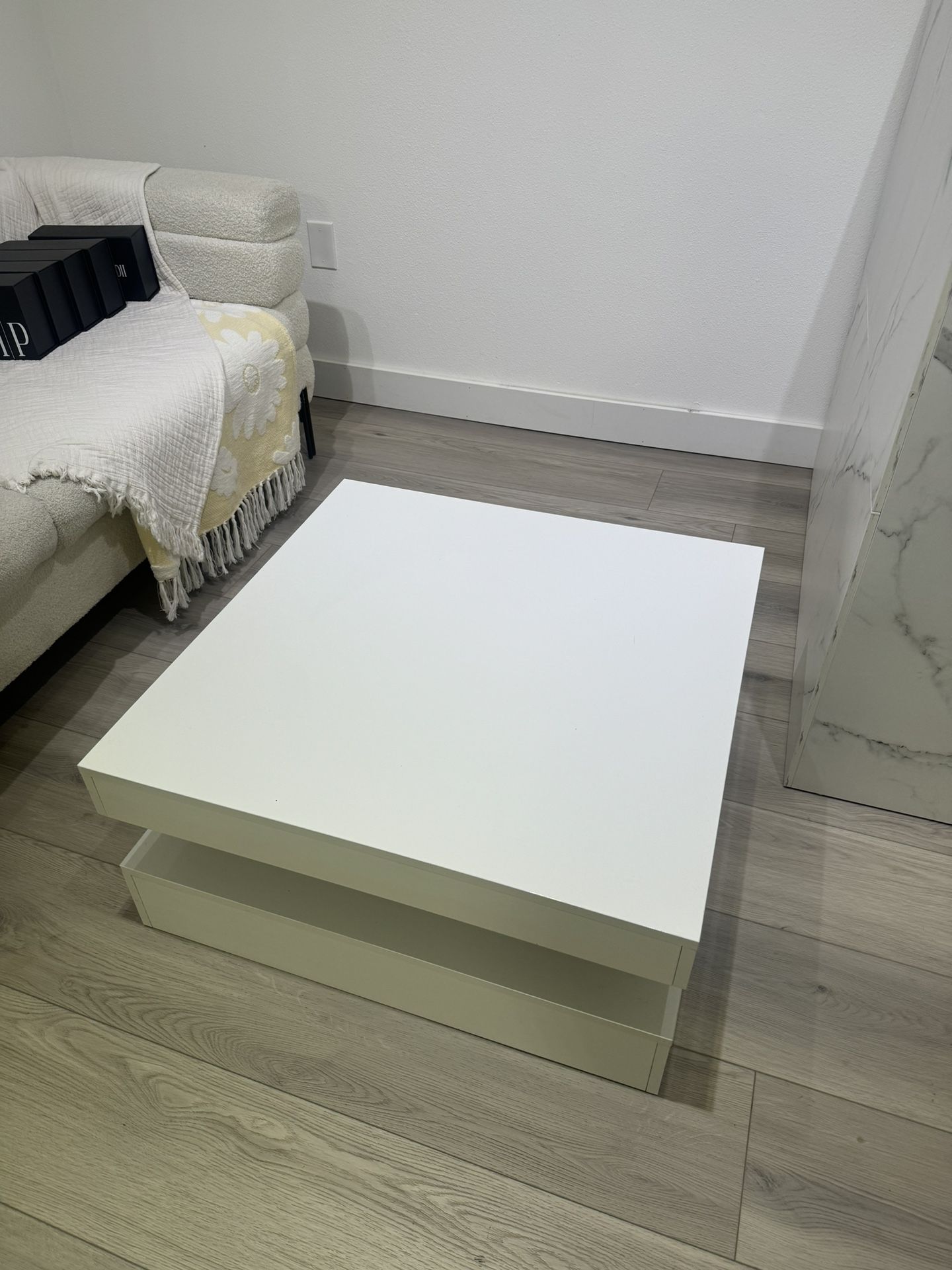 White Coffee Table