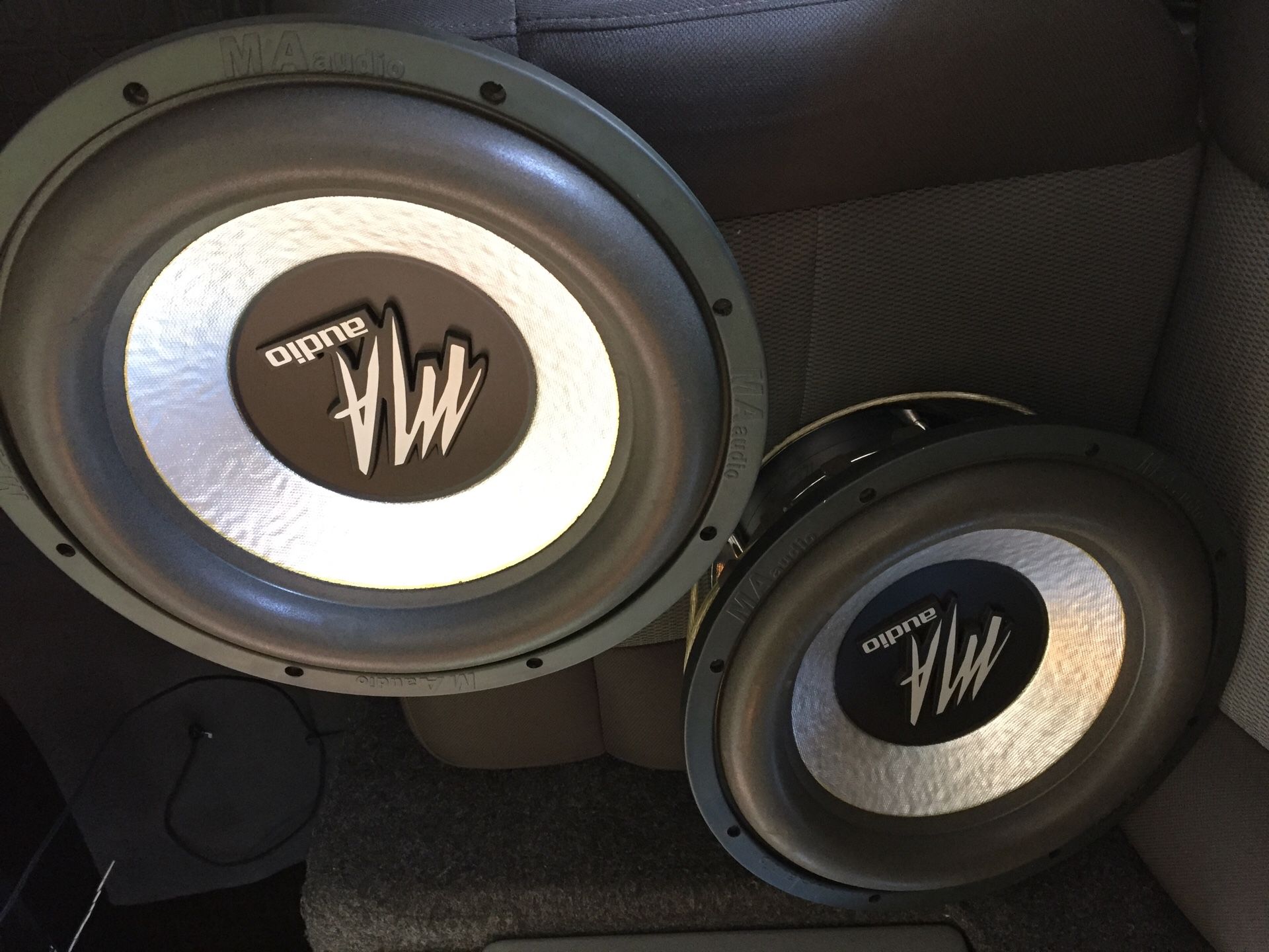 12 IN M/A AUDIO SUBS