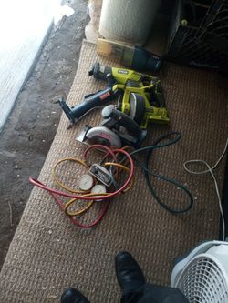 Used Ryobi Tools  & Ac Gage 
