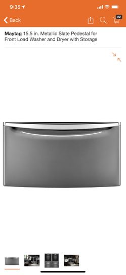 Maytag 2 pedestales washer and dryer